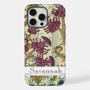 Arte Deco Floral Personalizado Vintage