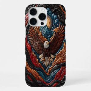 Funda Para iPhone 16 Pro Max Arte Escénico del Águila Majestuosa