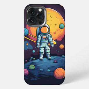 Funda Para iPhone 13 Pro Max Arte Explorador Espacial