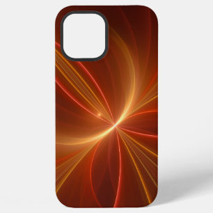 Funda Para iPhone 12 Pro Max Arte fractal abstracto místico moderno colores cál
