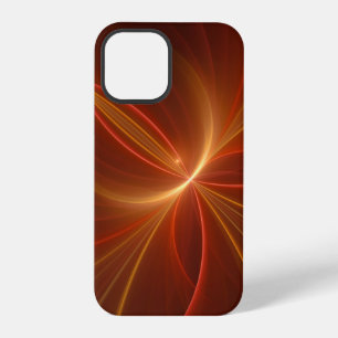 Funda Para iPhone 12 Pro Arte fractal abstracto místico moderno colores cál