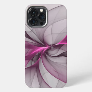Funda Para iPhone 13 Pro Max Arte fractal abstracto moderno caótico elegante ro