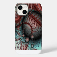 Arte fractal de fantasía vívida abstracta marrón a