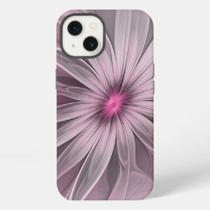 Arte fractal floral abstracto de flor de fantasía