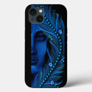 Arte Hare Krishna - Krishna azul divino y hermoso