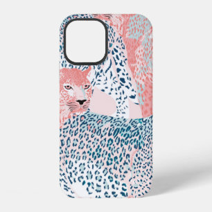 Funda Para iPhone 12 Arte hermoso Patrón continuo de leopardo, estilo a