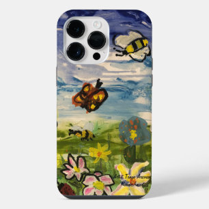 Funda Para iPhone 14 Pro Max Arte Original Colorido de Primavera