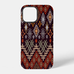 Funda Para iPhone 12 Arte Tribal Boho Estampa Geométrica