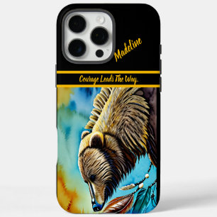 Funda Para iPhone 16 Pro Max Arte Tribal Fuego: Patrones Audaces