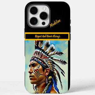 Funda Para iPhone 16 Pro Max Artesanía nativa: Flagelo artístico