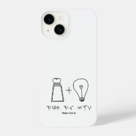 Funda Para iPhone 14 Asin en la tipografía cristiana Ilaw Baybayin