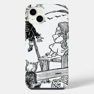 Funda Para iPhone 14 Plus Asistente de cosecha de Oz, Dorothy Toto Meet Scar