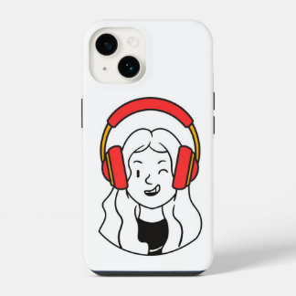 Funda Para iPhone 14 Asombroso Ilustracion de arte sobre