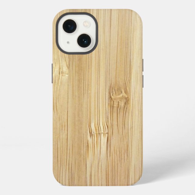 Funda Para iPhone Aspecto de bambú (Reverso )