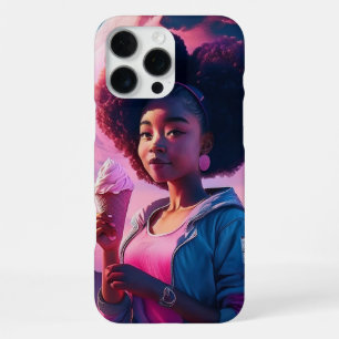 Funda Para iPhone 16 Pro Max Asteroides y Helado