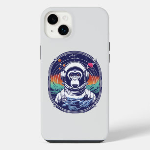Funda Para iPhone 14 Plus Astronauta Mono Espacial