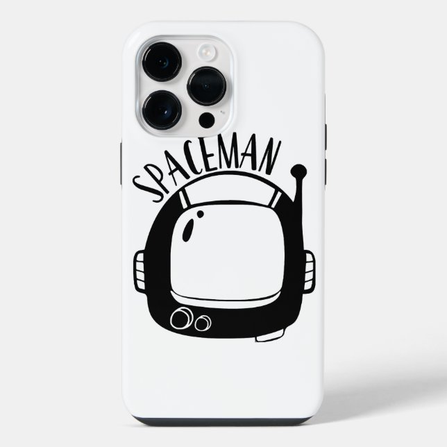 Funda Para iPhone Astronauta Vintage (Reverso )