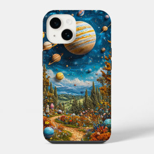 Funda Para iPhone 14 Astronomía Galaxia Espacio Celeste