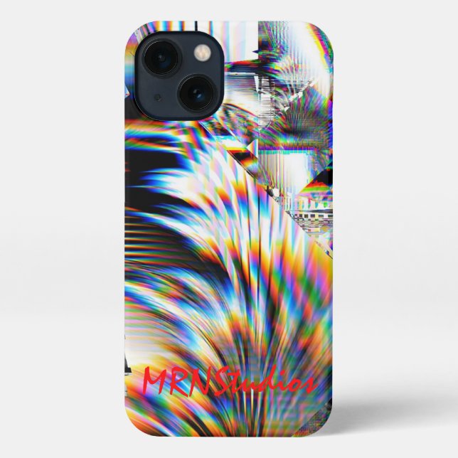 Funda Para iPhone Ataque con arco iris (Reverso )