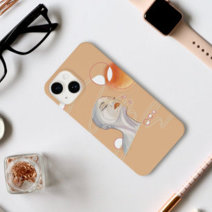 Funda Para iPhone 14 Ataque de Nebulosa y Collar de Perla Galáctica