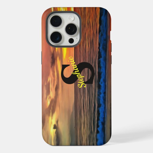 Funda Para iPhone Atardecer 1577 (Reverso )