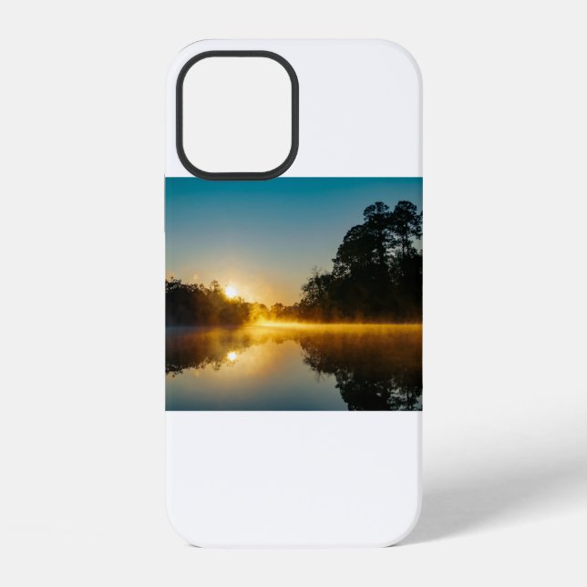 Funda Para iPhone Atardecer Americano (72) (Reverso )