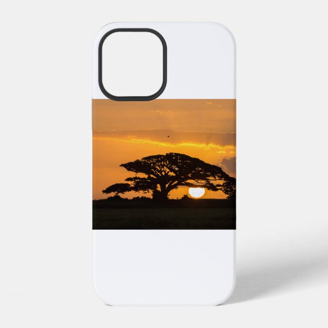 Funda Para iPhone Atardecer Americano (73) (Reverso )