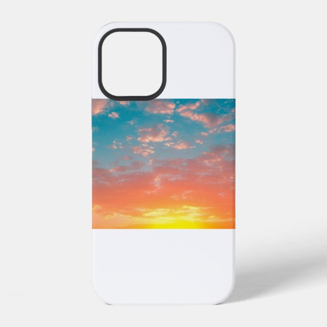 Funda Para iPhone Atardecer Americano (74) (Reverso )