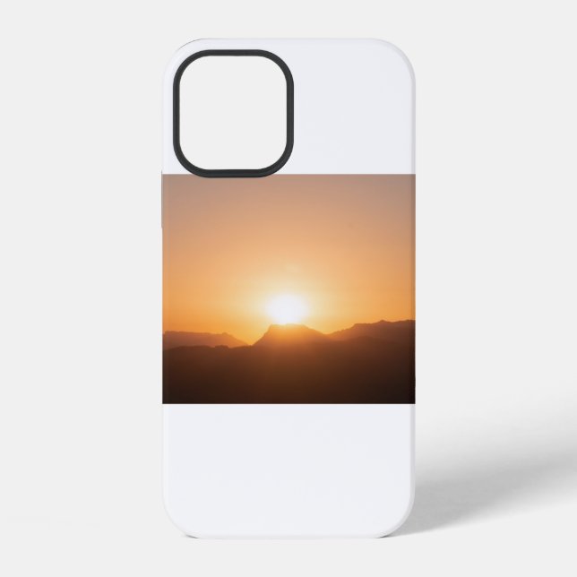 Funda Para iPhone Atardecer Americano (75) (Reverso )