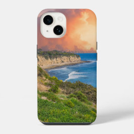 Funda Para iPhone 14 Atardecer en Point Dume en Malibu