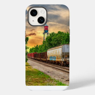 Funda Para iPhone 14 Atardecer Urbano Steam Punk