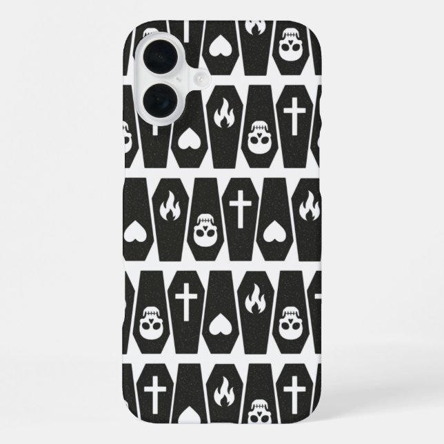 Funda Para iPhone Ataúdes (Reverso )