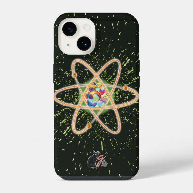 Funda Para iPhone Atómico radical (Reverso )