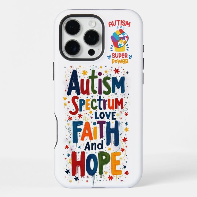 Funda Para iPhone Autismo (Reverso )