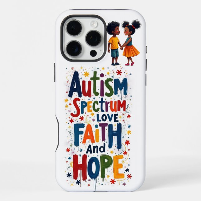 Funda Para iPhone Autismo (Reverso )