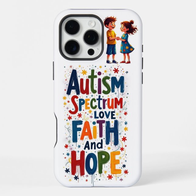 Funda Para iPhone Autismo (Reverso )