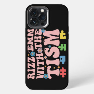 Funda Para iPhone 13 Pro Max Autismo Divertido Rizz Em Con El Meme Tism Autista