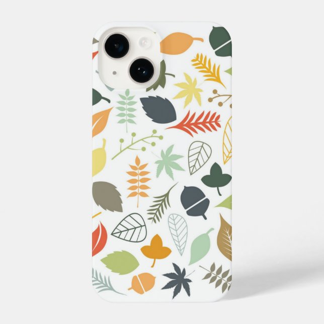 Funda Para iPhone Autumn Leaves  (Reverso )