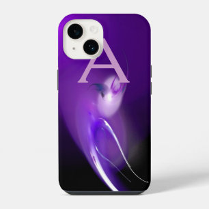 FUNDA PARA iPhone 14 AVE LIGERA EN MONOGRAMA PURPURA