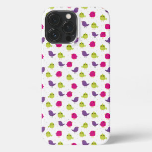 Funda Para iPhone 13 Pro Max Aves alegres y coloridas
