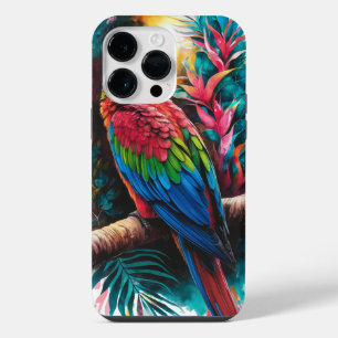 Funda Para iPhone 14 Pro Max # Aves Raras: Pinturas Artísticas Voladoras en el 