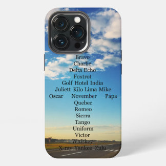 Funda Para iPhone 13 Pro Aviador Alphabet 