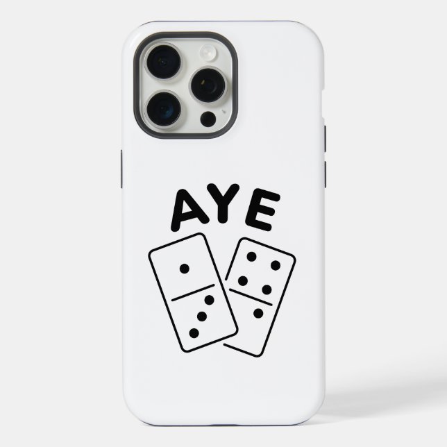 Funda Para iPhone 'Aye Domino' K-Pop Boygroup Meme Quote (Reverso )
