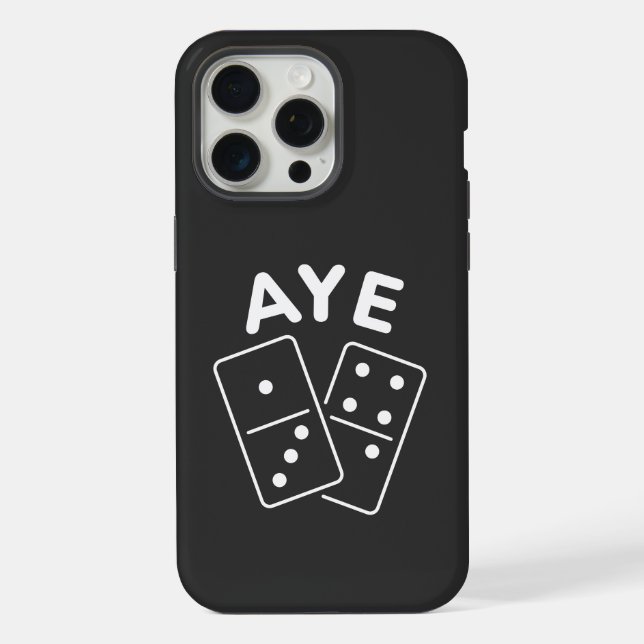 Funda Para iPhone 'Aye Domino' K-Pop Boygroup Meme Quote (Reverso )