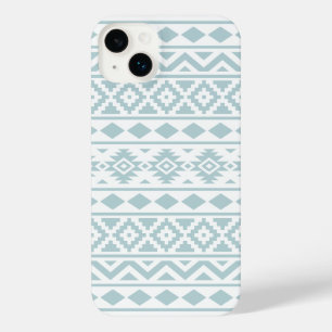Funda Para iPhone 14 Plus Aztec Essence Ptn III Huevo de pato azul sobre bla