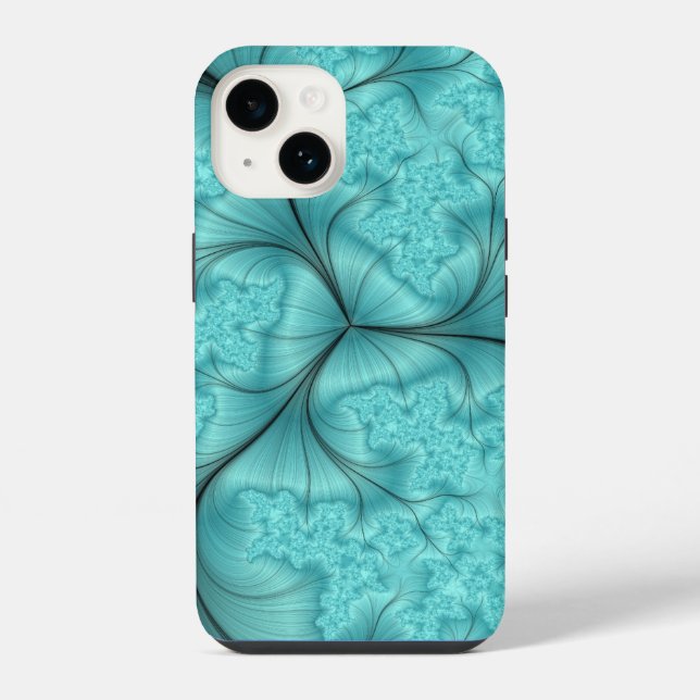 Funda Para iPhone azul bebé (Reverso )