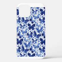 Azul de agua de mariposas
