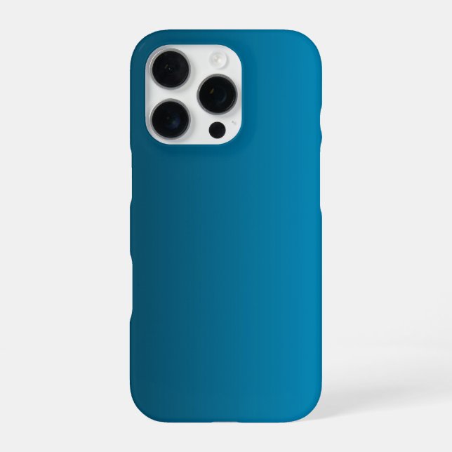Funda Para iPhone Azul Gradiente - claro a profundo | Fondo de Ánimo (Reverso)