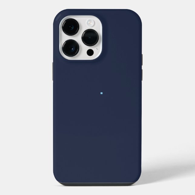 Funda Para iPhone Azul marino (Reverso )