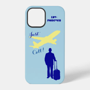 Funda Para iPhone 12 Pro Azul por siempre amor